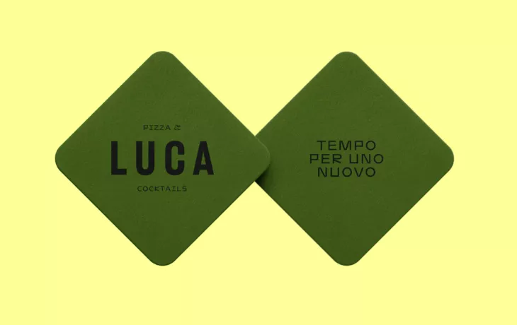Luca biervilten geel